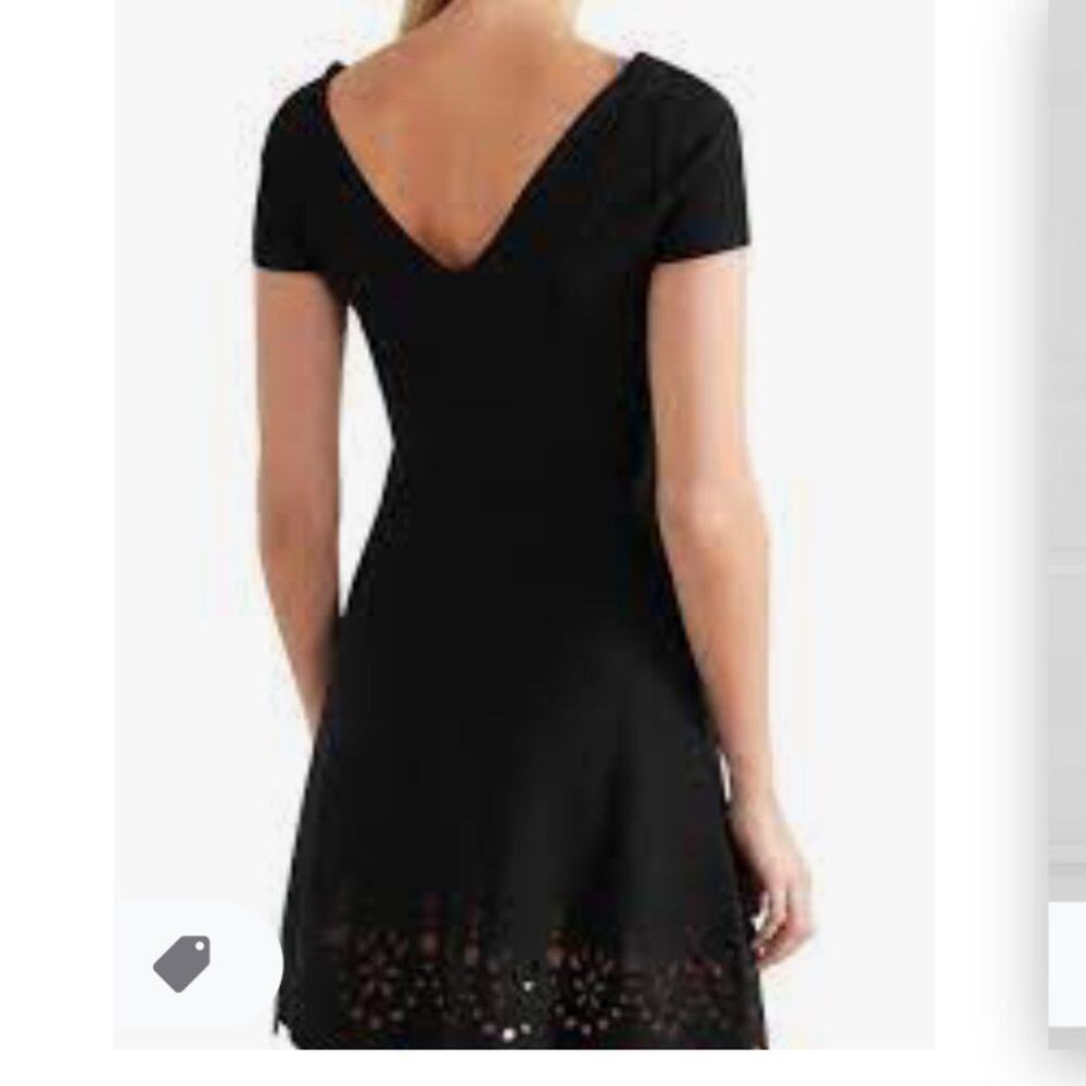 EW RED Valentino Embroidered knitted mini dress - Picture 3 of 10